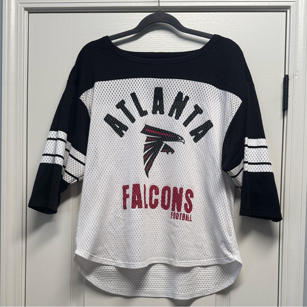 NFL Team Apparel Black Mesh Jersey